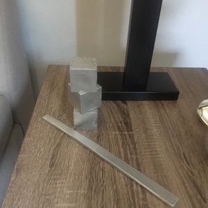 Stainless Steel small cube works of art!